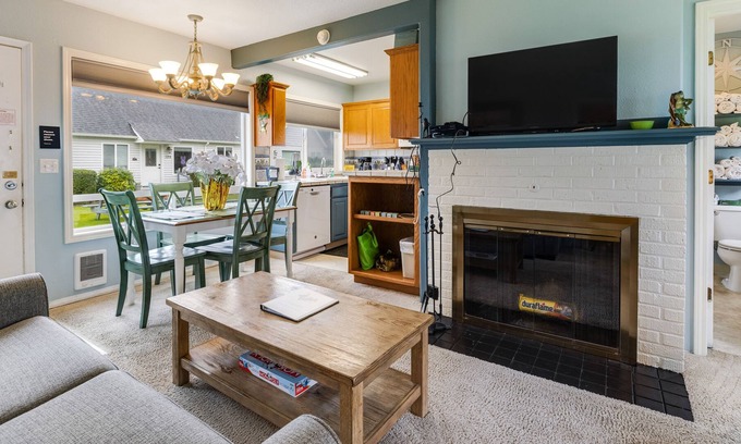 Seaside Cottage | Beachfront Cottage w/Ocean Views, Free WiFi, Shared Heated Pool, Wood Fireplace