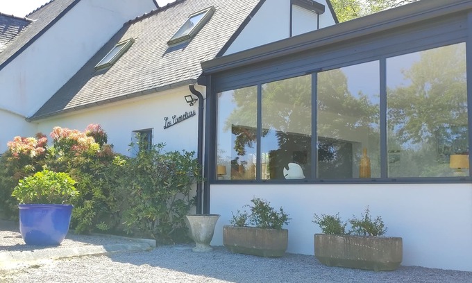 Trevou-Treguignec House | Beachfront house Trestel Bay free wifi