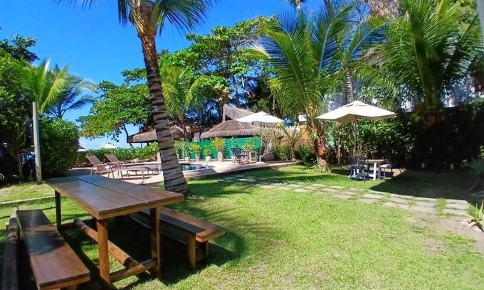 Arraial d'Ajuda House | Beachfront House Comfort and privacy by the sea!