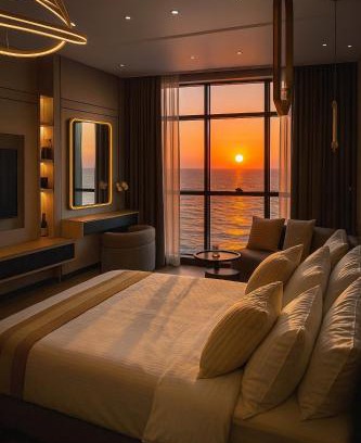 Rumailah Apartment | Beachfront , luxurious holiday homes with sea view