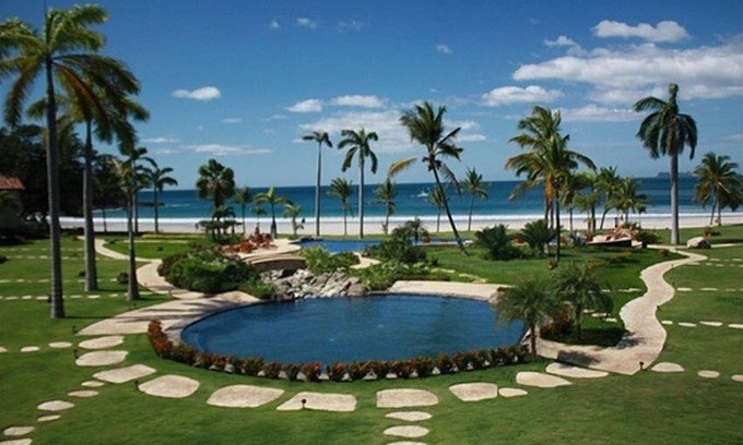 Playa Flamingo Villa | Beachfront Palms Villa on Flamingo Beach - PRIVATE Home at 5 Star Resort!