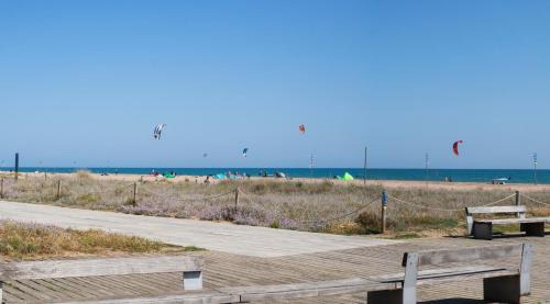Castelldefels Apartment | Beachfront Sunny Apartment , Sea & Mountain View