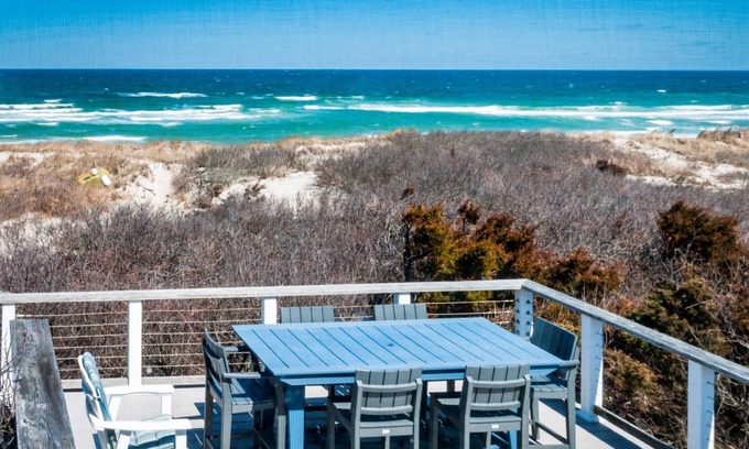 East Sandwich Cottage | Beachside Bliss with Skylights & Fireplace