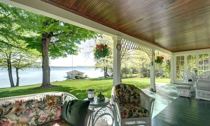 Mandana House | Beautiful and Unique Skaneateles Lake front Estate