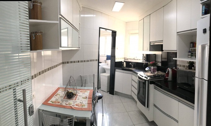 Centro Apartment | Beautiful apartment 3 bedrooms, pool, party room and court in floripa