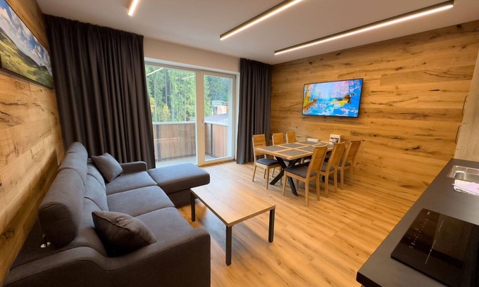 Pec pod Snezkou Apartment | Beautiful apartment for 5 people with WIFI, TV, balcony and panoramic view