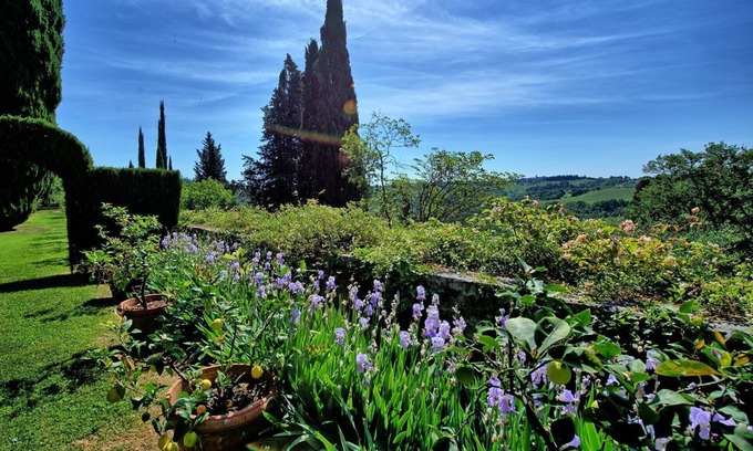 Montespertoli Other | Beautiful apartment for 2 people with WIFI, A/C, pool and terrace
