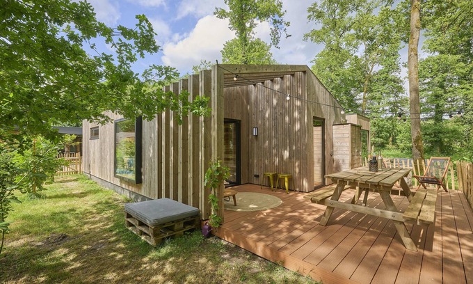 Zutendaal House | Beautiful chalet with a terrace in the woods