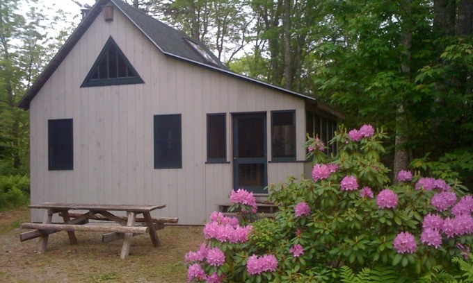 Lamoine Beach Cottage | Beautiful cottage in the woods, quiet, close to beach and State Park