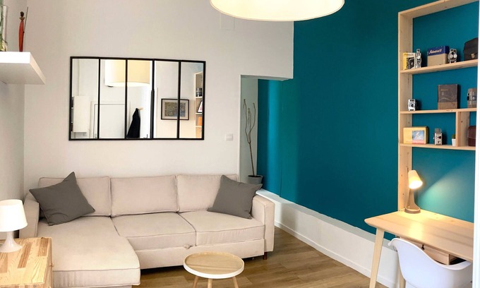 Le Camas Apartment | Beautiful cozy studio of 23m² in Marseille.