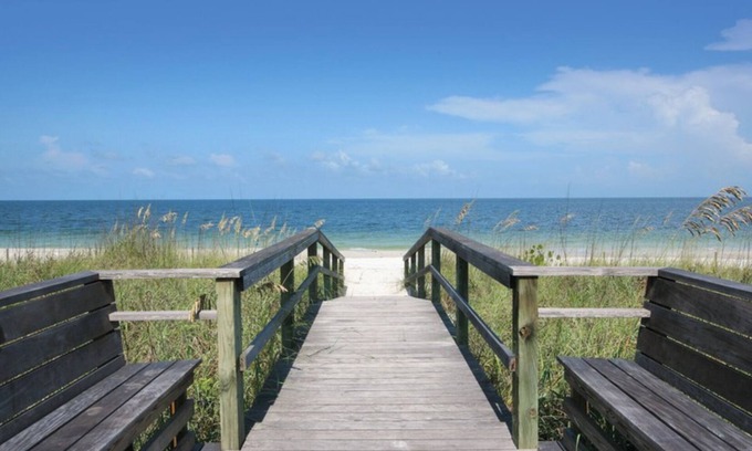 Park Shore Condo | Beautiful gated condo with private beach access.