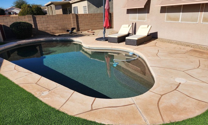 West Point Towne Center House | Beautiful home with a private pool