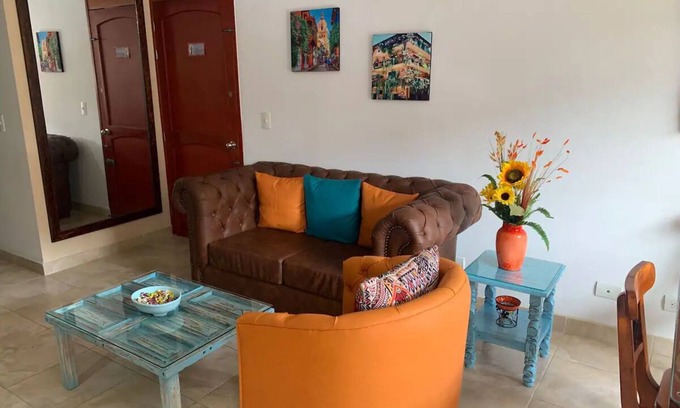 Envigado Apartment | Beautiful, Large, Decorated 2nd floor apartment