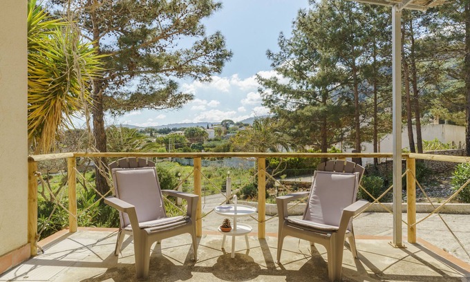 Erice Villa | Beautiful location overlooking the sea.