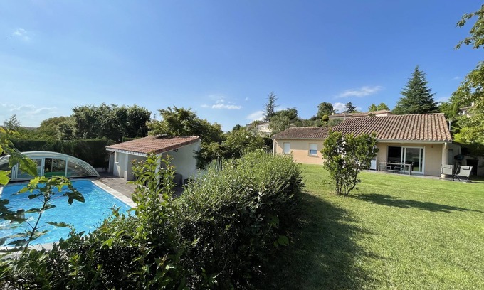 Bourg-de-Peage Villa | Beautiful modern villa with swimming pool - Drôme