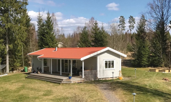 Rorvik House | Beautiful modern cottage with nice terrace in Gådeberg, 6 km from Rörvik in Småland. You live close