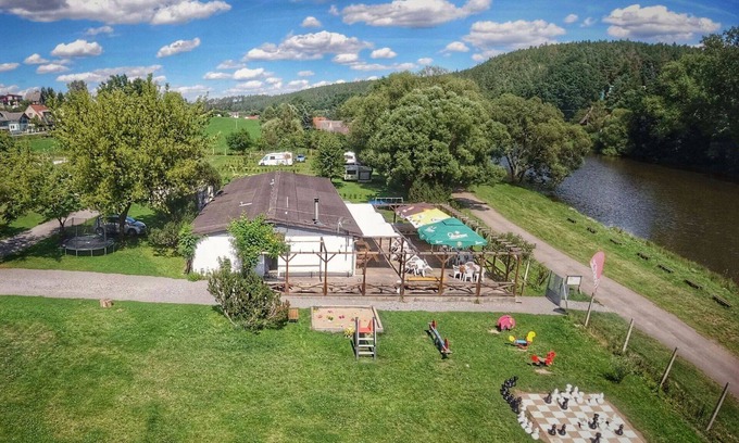 Tyn nad Vltavou House | Beautiful private villa for 4 people with WIFI, A/C, terrace, pets allowed and parking