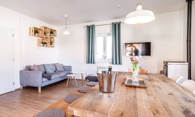 Frymburk House | Beautiful private villa for 5 people with WIFI, TV, terrace and pets allowed