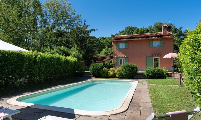 Scarperia Villa | Beautiful private villa with A/C, WIFI, private pool, TV, patio, panoramic view and parking