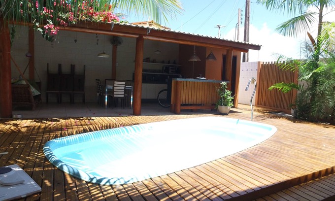 Pontal do Coruripe House | Beautiful seafront house with pool and very nice 3 bedroom play area