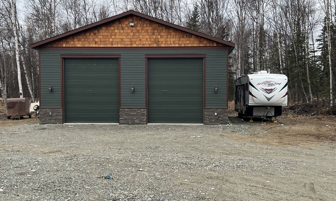 Tanaina House | Beautiful, SPACIOUS home on five acres in the middle of the Mat-Su Valley.