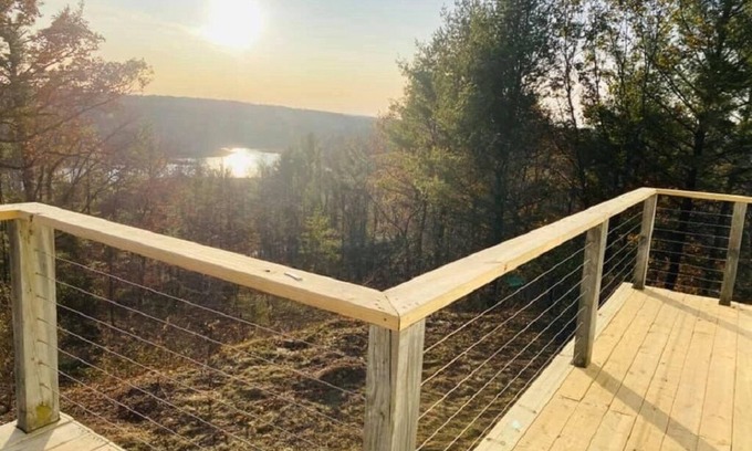 Amherst House | Beautiful views and water access on 20 acre paradise! slps 14 Hot tub dock kayak