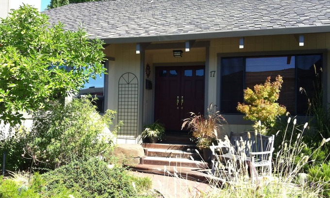 Larkspur House | Beautiful waterfront home on a private lagoon.