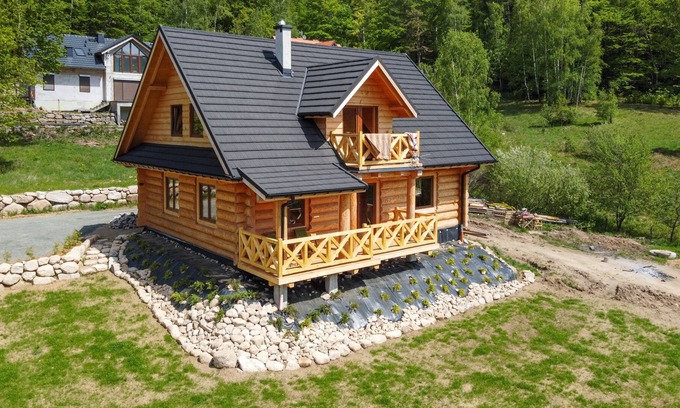 Przesieka Cabin | Beautiful wooden house with a view of the Giant Mountains Przesieka Poland