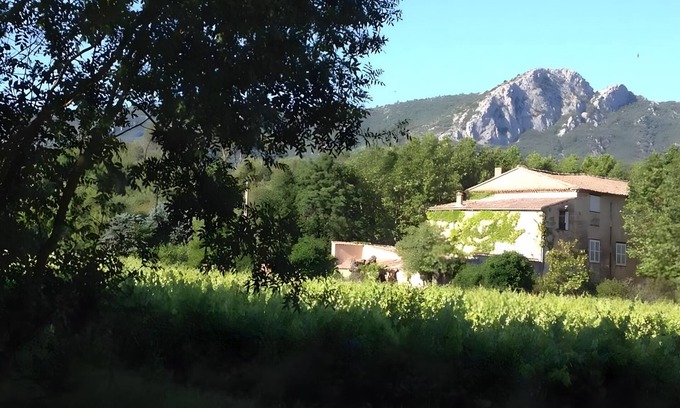 Brignoles Bed & Breakfast | Bed and Breakfast 'Suite Supérieure' with Mountain View, Shared Pool and Wi-Fi