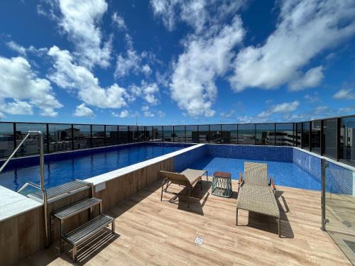 Tambau Apartment | Bela Hospedagem - #105 Compact Tambau, garagem privativa