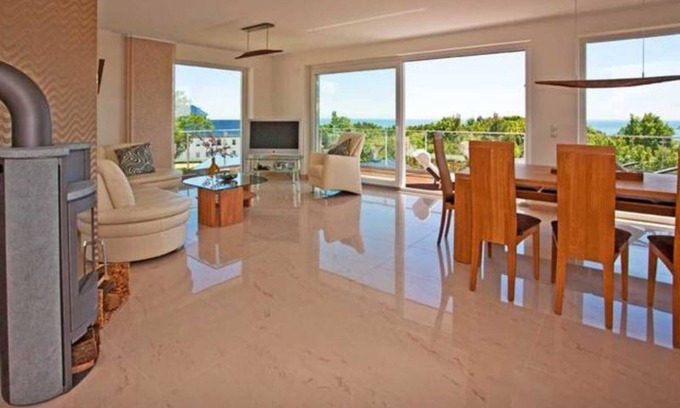 Gohren Apartment | Beletage 4 - Villa Ostseeblick 5 * with sea and Boddenblick