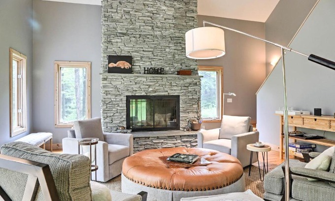 Becket House | Berkshires Home on 11 Acres with Pond and 2 Fire Pits!