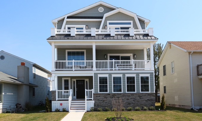 A-Zone House | BEST LOCATION ON THE ISLAND: New Construction in the Heart of Brigantine!