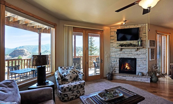 Estes Park Condo | Bighorn Mountain 19B - 2 Br Condo - Lake and Mountain Views