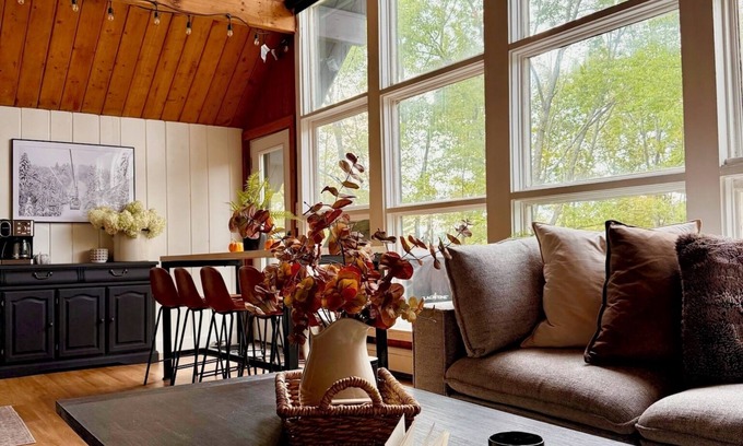 Plymouth Ski Chalet | Black Dog Lodge - Ski Chalet centered between Okemo and Killington Mt.