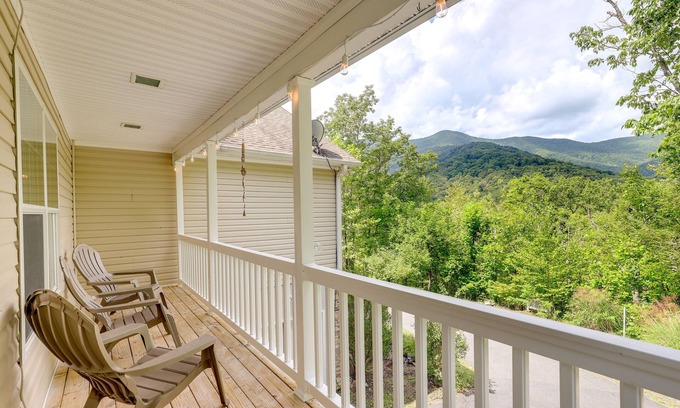 Black Mountain House | Black Mountain Retreat w/Hot Tub + Mountain Views
