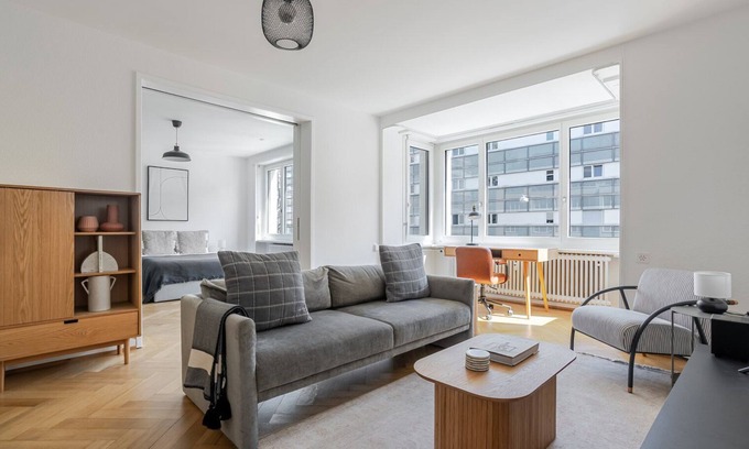 Sankt Alban Apartment | Blueground | Basel-St. Alban, AC, nr museums