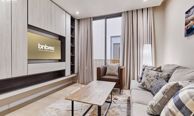 Riyadh Condo | bnbme | Luxury 2BR Apt with Furnished Outdoor Space