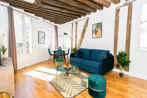 Paris City Center Apartment | BnBNova - 1BR - Le Louvre & Rivoli