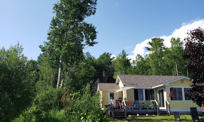 Indian River Cottage | Book for summer! Lakefront cottage just steps from Mullett Lake w/kayaks