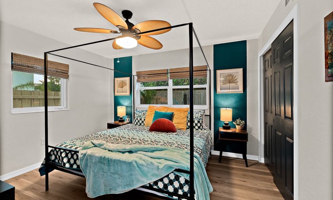Indian Harbour Beach Apartment | Boutique style Apt/Walk to Beach/Pet friendly