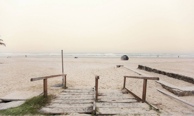 Jardim Belmar Apartment | Apartamento 2 Quartos, Piscina, Garagem, Churrasqueira, ar e 2 WC no Guarujá