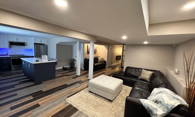 Ajax House | Brand New Luxury Entire Private Suite, Open Concept Retreat, close to everything