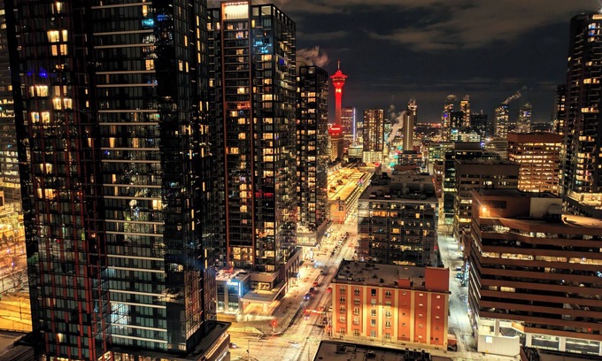Connaught Condo | Breath~Taking~View~22th Floor~Balcony&Bedroom/4Guest DT Skyline#1010 6st SW