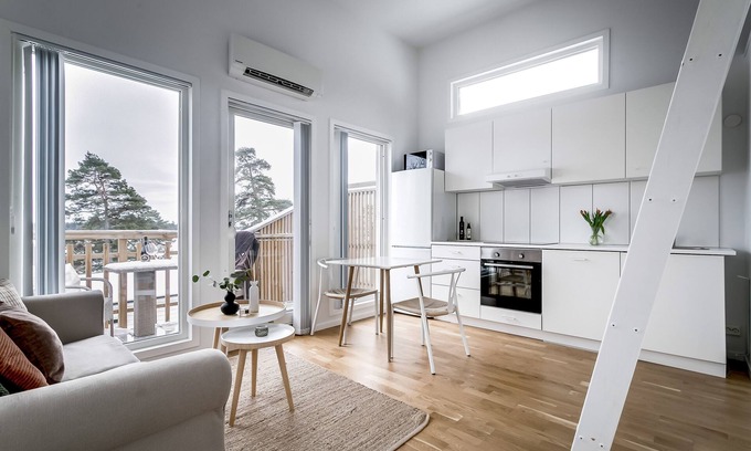 Upplands-Bro Municipality Apartment | Breathtaking Lakefront mini villas