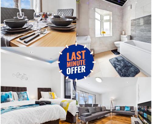 Kenton Apartment | Bright 4BR 2BA Gem in Wembley Harrow - Sleeps 8