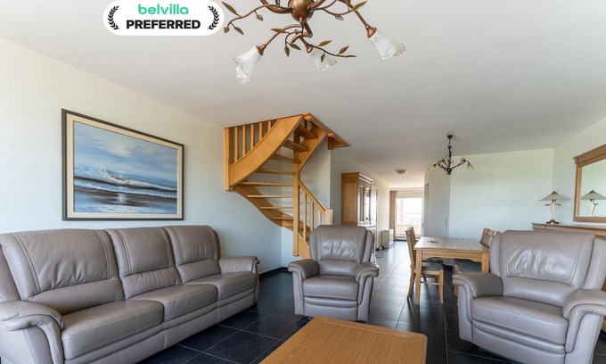 Bredene Apartment | Bright Coastal Stay in Bredene