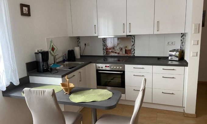 Stuppach Apartment | Bright cozy apartment (50sqm) with 2 single beds and wifi