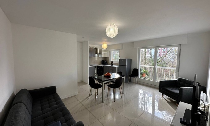 Mulhouse Apartment | Bright F2 with balcony - comfort and convenience