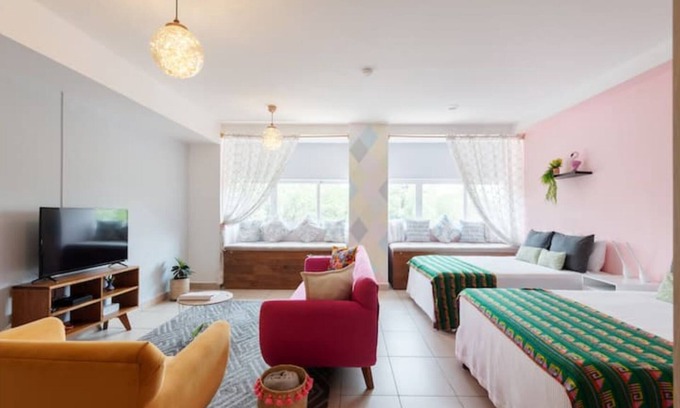 Colonia Centro Apartment | Bright & Vibrant | City Center & Mesmerising View